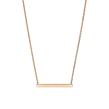 COLLIER ICE CUBE OR ROSE