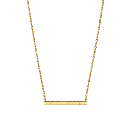 COLLIER ICE CUBE OR JAUNE