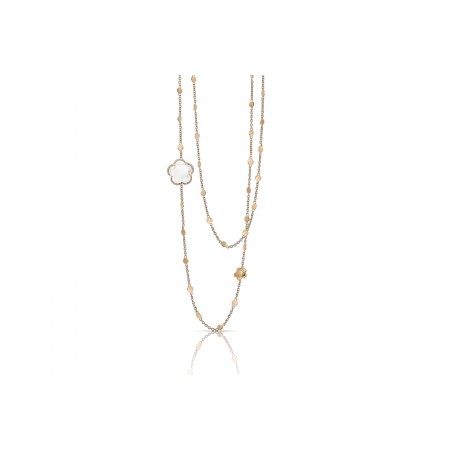 SAUTOIR BON TON MILKY QUARTZ