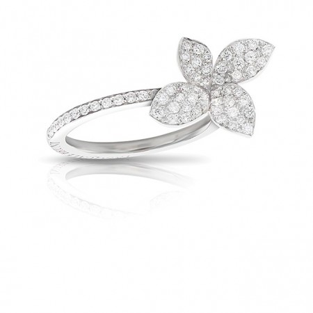 BAGUE PETIT GARDEN OR BLANC...