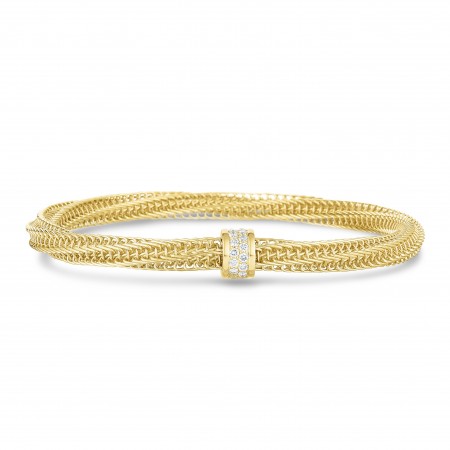 Bracelet Or Jaune et...