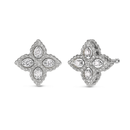 Boucle d'Oreilles Or Blanc...