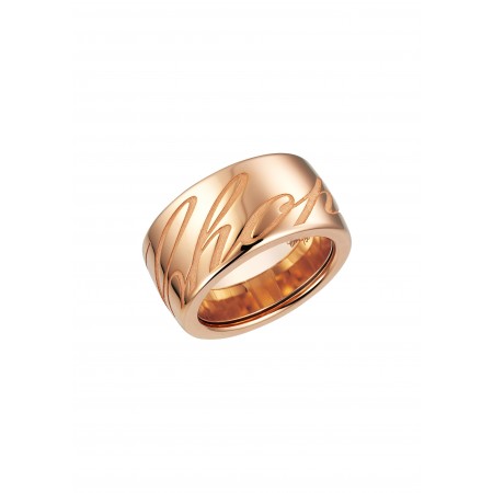 BAGUE CHOPARDISSIMO OR ROSE