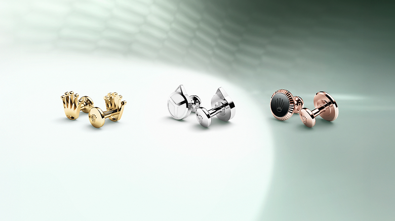 Rolex accessories cufflinks
